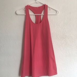 Hot pink lululemon tank top